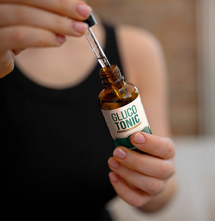 GlucoTonic Blood Sugar Support Supplement Bottle